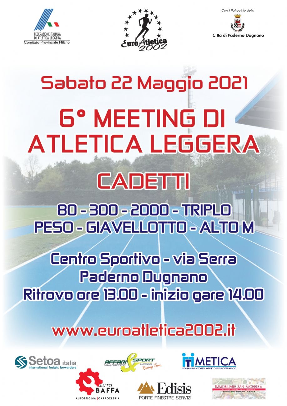 6° Meeting di Altetica Leggera