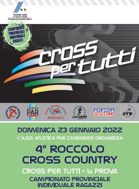 1^ Prova Cross per Tutti 2022 Canegrate