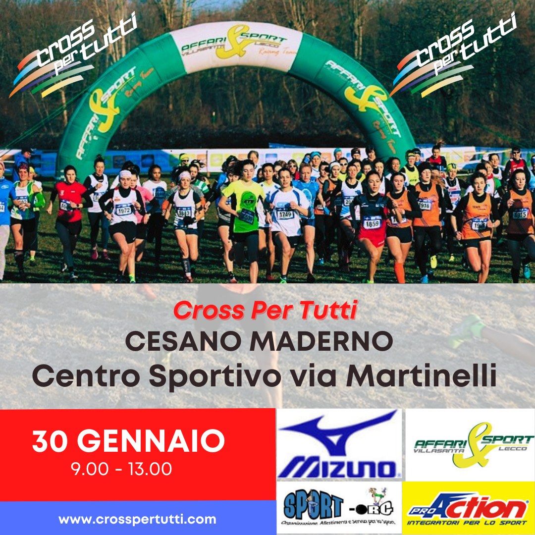 2^ Prova Cross per Tutti Cesano Maderno