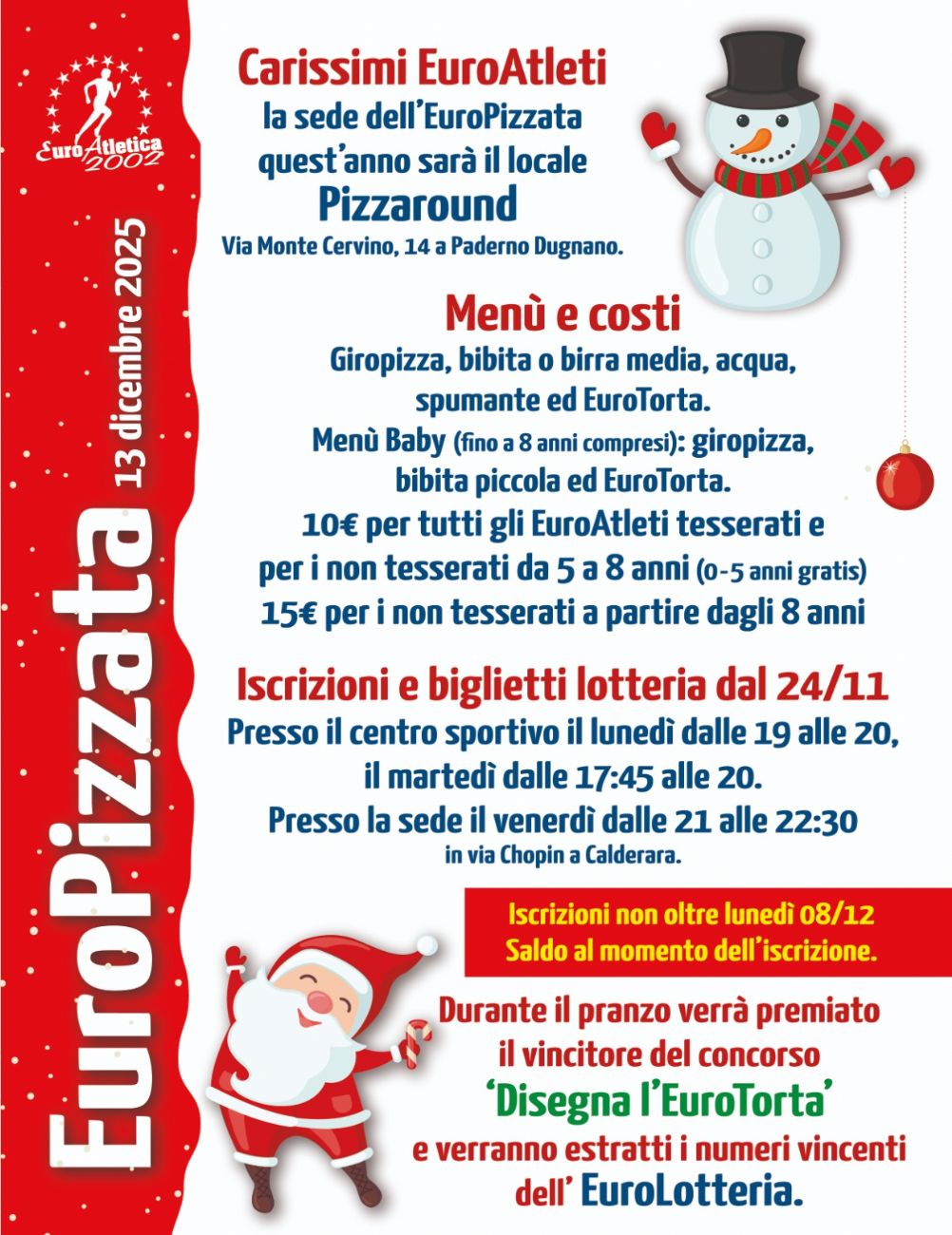 EuroPizzata Natale '25