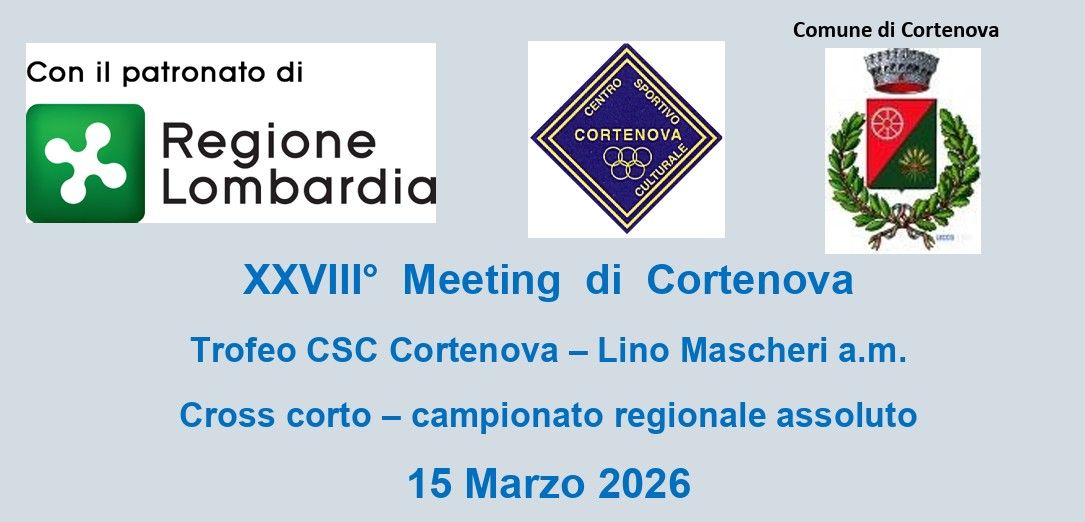 2026, settore giovanile. Cortenova 2026